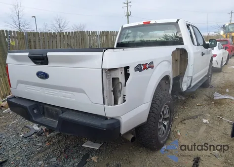 2018 Ford F-150 Xl из США, поврежденный, VIN 1FTEX1E50JKF26078